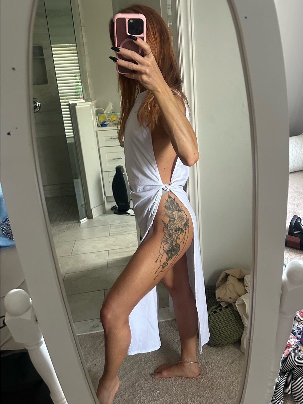 The naked tiger cover up dress
